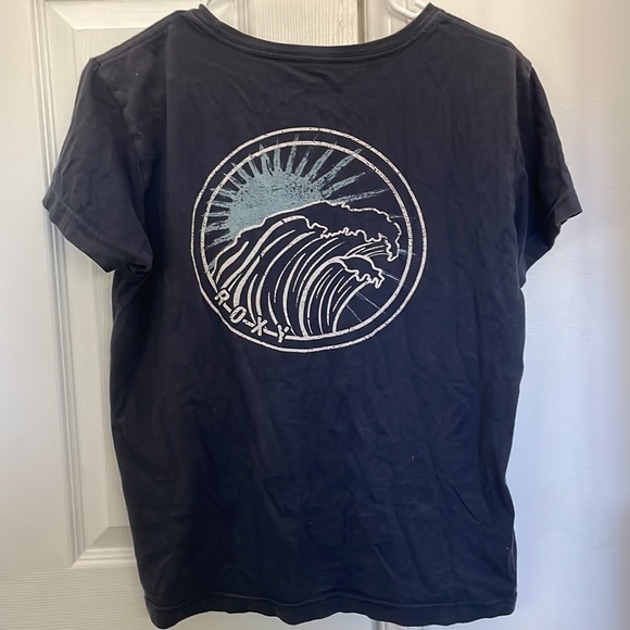 Roxy dark blue tshirt - Picture 2 of 4